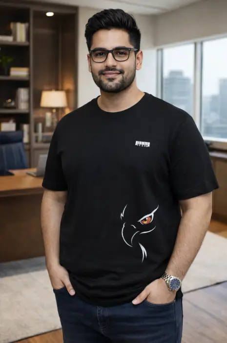 FOXEN Premium Black DVR T-Shirt - Image 6