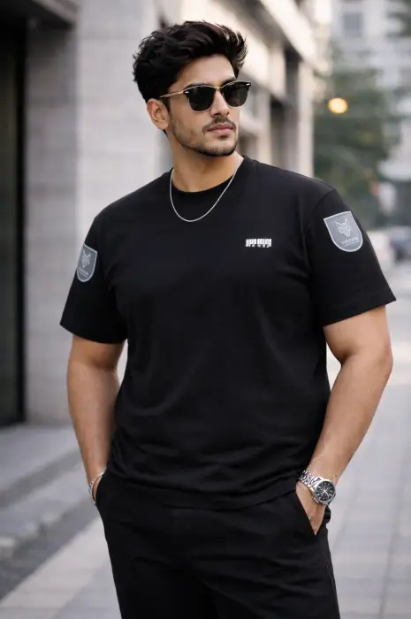 FOXEN Premium Black T-Shirt - Image 7