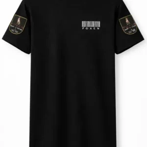 FOXEN Premium Lycra T-Shirt – Black Edition